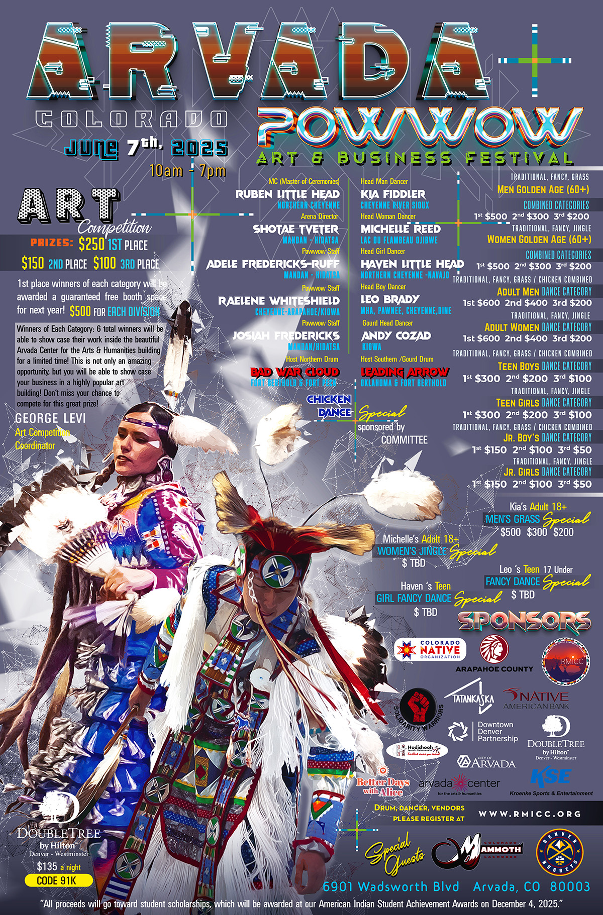 Arvada Powwow Flyer 2025